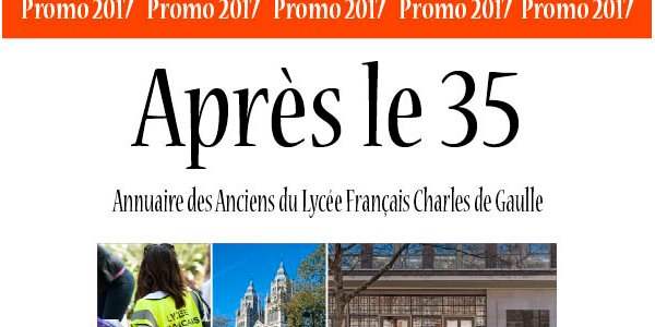 Promotion 2017 destination post bac et A Level 